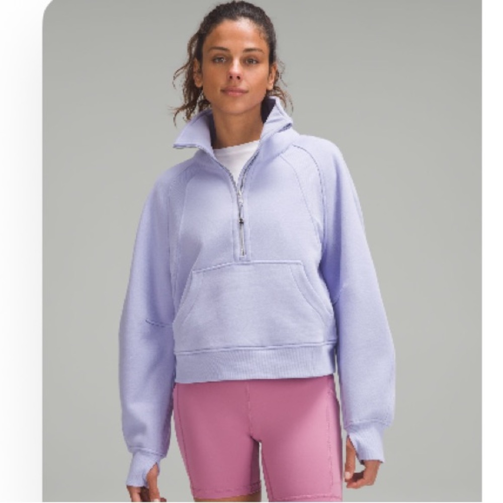 Lululemon Scuba Oversized Funnel Neck Half Zip